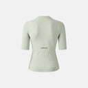 Vista trasera del jersey de ciclismo para dama Velo Store Mx Velocio Ultralight Mesh en color verde claro