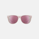 Lentes de ciclismo Velo Store Mx Koo Cosmos en color blush con acabado mate y cristales espejados rosados.