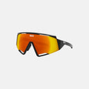 Gafas deportivas Velo Store Mx Koo Spectro con lente naranja espejada y montura negra para ciclismo de alto rendimiento