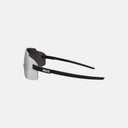 Gafas de ciclismo Velo Store Mx Koo Supernova con lente espejada y montura negra ultraligera, vista lateral.