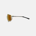 Lentes para ciclismo Velo Store Mx Scicon Aerojet Titanium con montura de titanio y lente esférica color ámbar