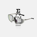 Lentes de ciclismo Velo Store Mx Scicon Aerojet Titanium con montura de titanio y diseño esférico sobre fondo claro.