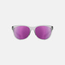 Lentes de ciclismo Velo Store Mx Koo Cosmos con montura transparente y cristales reflectantes color magenta