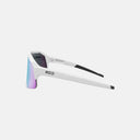 Lentes deportivos Velo Store Mx Koo Demos blancos con lente panorámica ZEISS y patillas antideslizantes