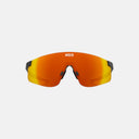 Lentes deportivos Velo Store Mx KOO Nova con lente Zeiss naranja espejada y diseño aerodinámico sin marco