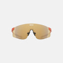 Lentes deportivos KOO Nova de Velo Store Mx con lente Zeiss espejada y montura naranja ultraligera para ciclismo