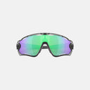Lentes de ciclismo Velo Store Mx Oakley Jawbreaker con armazón negro y micas Prizm Road Jade de diseño envolvente