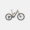 Bicicleta eléctrica de montaña Velo Store Mx Levo Expert Carbon en color Satin Burnt Gold con suspensión FOX