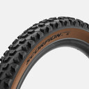 Llanta MTB Velo Store Mx Pirelli Scorpion Enduro S con flanco beige, diseño agresivo para terreno suave y rodada 29x2.6