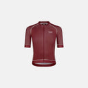 Maillot de ciclismo Velo Store Mx Pas Normal Studios Mechanism en color burdeos con ajuste aerodinámico y tejido técnico