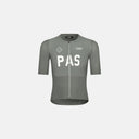 Maillot de ciclismo Velo Store Mx Pas Normal Studios Mechanism Pro en color gris musgo con ajuste aerodinámico