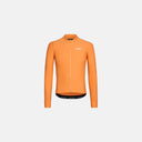 Maillot de ciclismo de manga larga Velo Store Mx Pas Normal Studios Mechanism en color naranja con ajuste aerodinámico