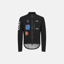Chaqueta de ciclismo negra Velo Store Mx Pas Normal Studios T.K.O. Essential con gráficos y cremallera frontal