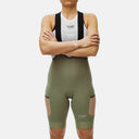 Culotte con tirantes Velo Store Mx Pas Normal Studios Escapism Cargo para mujer en color verde oliva con bolsillos