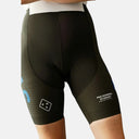 Culotte corto de ciclismo Velo Store Mx Pas Normal Studios Mechanism Pro para mujer en color verde oscuro con logos