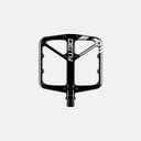 Pedales de bicicleta Deity Supervillain negros de aluminio mecanizado CNC, disponibles en Velo Store Mx.