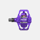 Pedales Velo Store Mx TIME Speciale 10 de aleación anodizada en color morado para ciclismo de montaña enduro y trail