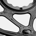 Plato ovalado negro Velo Store Mx AbsoluteBlack para SRAM Boost con mecanizado CNC de aluminio 7075
