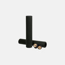 Puños de silicona negra Esigrips Racer's Edge de 30mm para MTB, ligeros y ergonómicos, vendidos en Velo Store Mx.