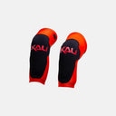 Rodilleras Velo Store Mx Kali Mission Guard rojas y negras de neopreno con espuma protectora para ciclismo y BMX