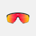 Gafas deportivas Velo Store Mx Scicon Aerowing con montura negra y lente fotocromática roja de estilo retro