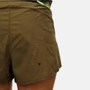 Shorts de ciclismo para mujer Velo Store Mx T.K.O. Balance en color Dark Stone con ajuste técnico y ligero