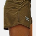 Pantalones cortos de ciclismo Velo Store Mx Pas Normal Studios T.K.O. Balance en color piedra oscuro con logo lateral