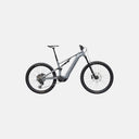 Bicicleta eléctrica de montaña Specialized Turbo Levo 4 Alloy en color gris, vista lateral en Velo Store Mx.