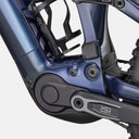 Detalle del motor Specialized 3.1 y biela SRAM X0 en el cuadro de carbono de la bicicleta Velo Store Mx Turbo Levo Pro G4