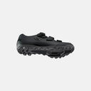 Zapatilla de ciclismo MTB Velo Store Mx Shimano ME4 negra con cierre BOA y suela de goma de alta tracción