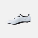 Zapatillas de ciclismo de ruta Velo Store Mx Specialized Torch 3.0 blancas con suela de carbono y diales Boa