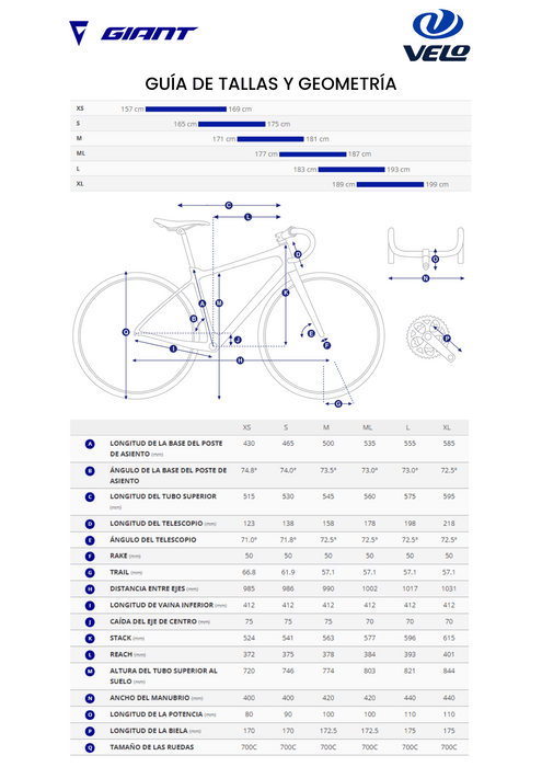 Bicicleta Giant Contend 3 (2022)