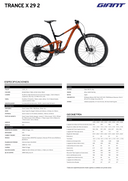 Bicicleta Giant Trance X 29 2 (2022) - Velo Store Mx