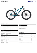 Bicicleta Infantil Giant STP 26 SS (2022) - Velo Store Mx