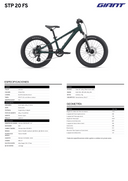 Bicicleta Infantil Giant STP 20 FS (2022) - Velo Store Mx