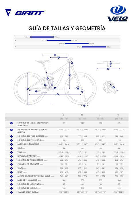 Bicicleta Giant Reign E+ Pro 1 (2022) - Velo Store Mx