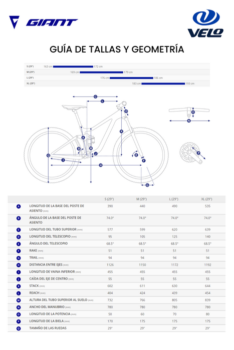 Bicicleta Giant Talon 29 0 (2022)
