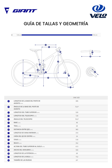 Bicicleta Infantil Giant XTC Jr 24 (2022)