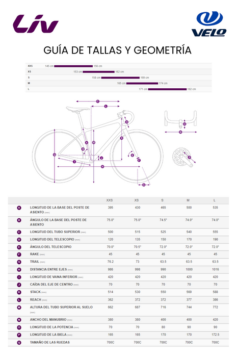 Bicicleta Liv Avail AR 3 T-S (2022) - Velo Store Mx