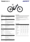 Bicicleta Giant Trance X E+3 Pro 29 - 32km/h (2022) - Velo Store Mx