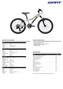 Bicicleta Infantil Giant XTC Jr 20 (2022) - Velo Store Mx